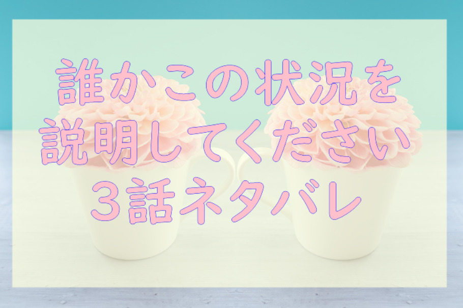 誰かこの状況を説明してください! 3