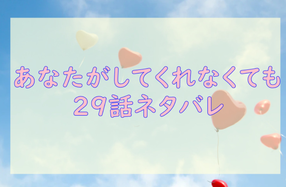 あなたがしてくれなくても29