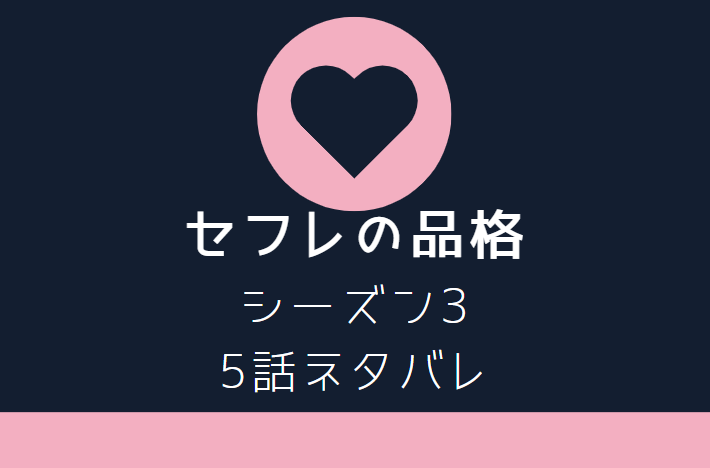 セフレの品格3-5