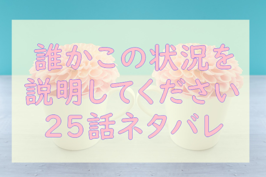 誰かこの状況を説明してください25