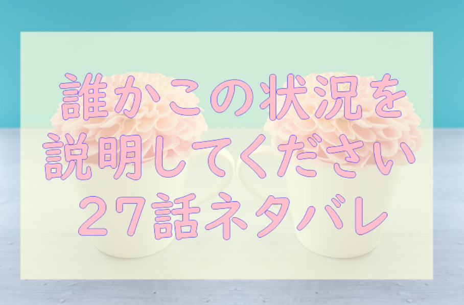 誰かこの状況を説明してください27