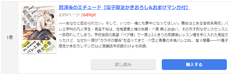 放課後のエチュード まんが王国