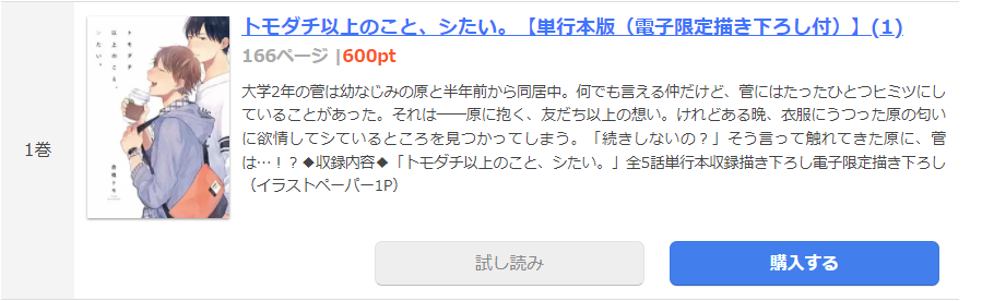 トモダチ以上のこと、シたい。 まんが王国