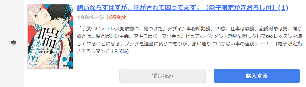 飼いならすはずが、喘がされて困ってます まんが王国