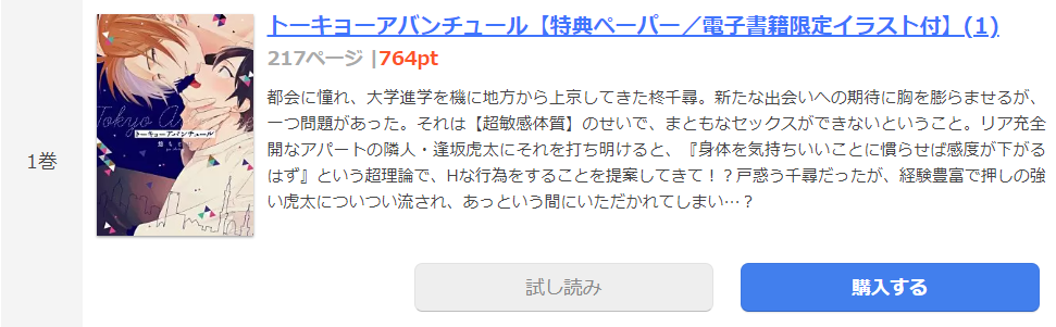 トーキョーアバンチュール まんが王国